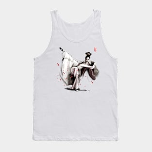 Chinese Court Dancer Tank Top